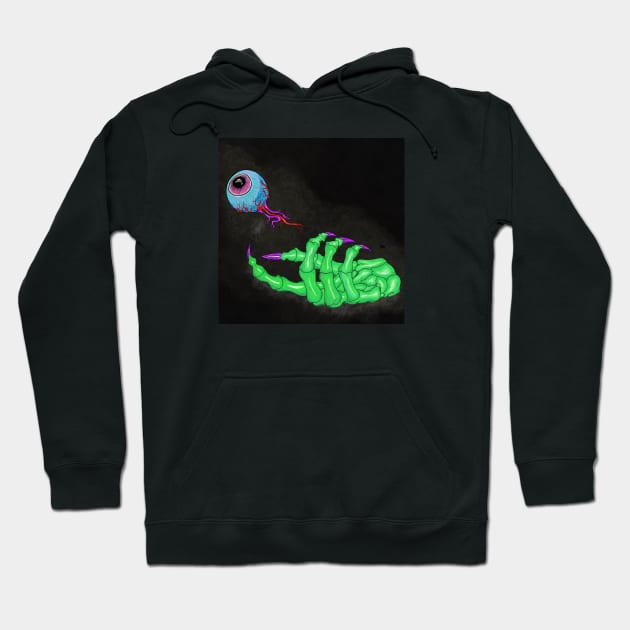 Zombie hand Hoodie by JuicyJawa